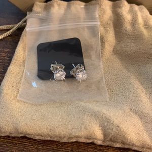 Moissanite Stud Earrings